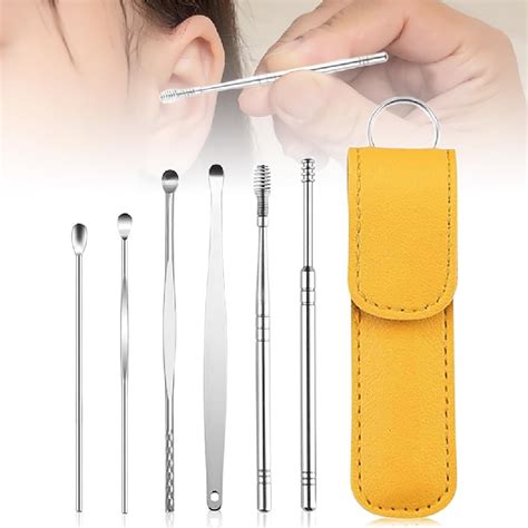 Amazon.com: Ear Wax Removal Kit, 2024 Upgrade Ear Cleaner Ear Pick ...