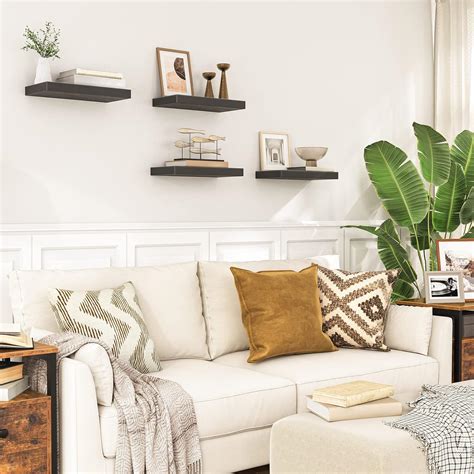 HOOBRO Floating Shelves, Set of 2 - 23.6 inch India | Ubuy