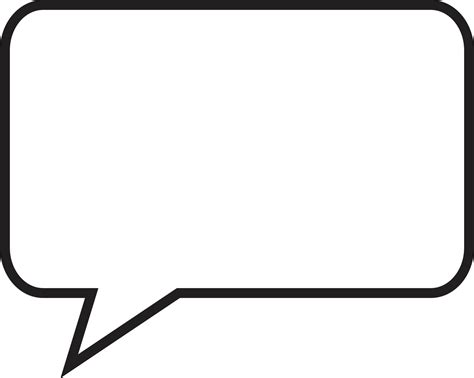 speech bubble icon. speech bubble sign. blank empty white speech bubble ...