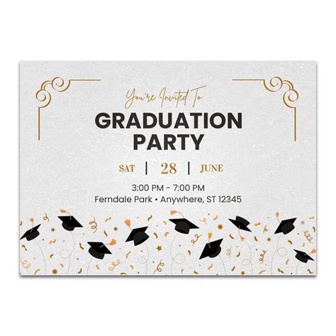 Graduation Party Invitations 的图像结果