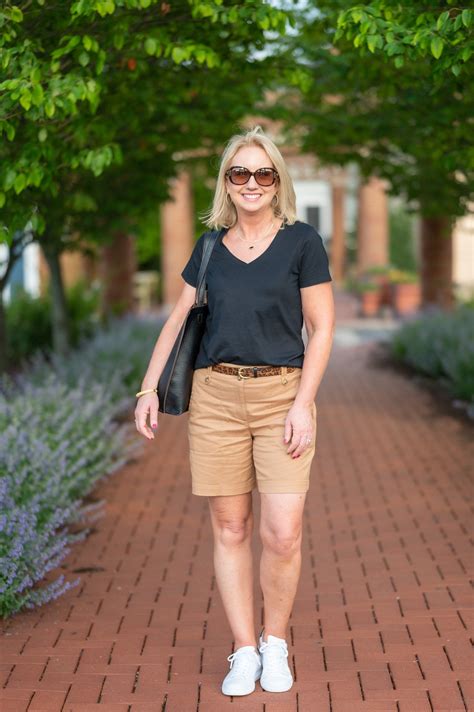 Effortless Summer Style: Neutral Shorts