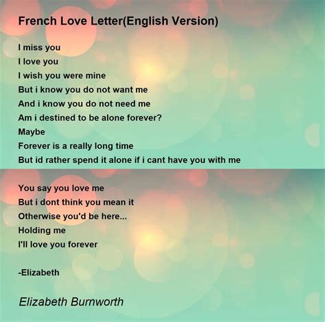 Short Love Poem For Her In French 26+ Poems To Make Her Fall In Love: