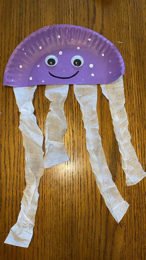 Simple jellyfish craft for preschoolers – Artofit