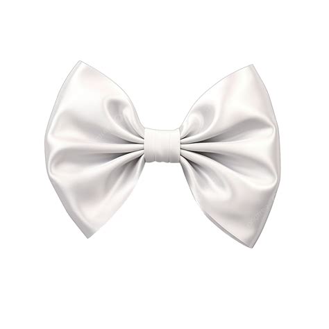White Silk Bow Isolated, White, Bow, Silk PNG Transparent Image and ...