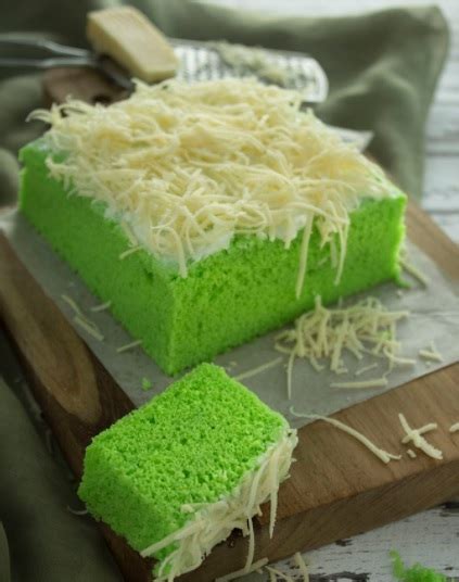 resep bolu pandan kukus 4 telur