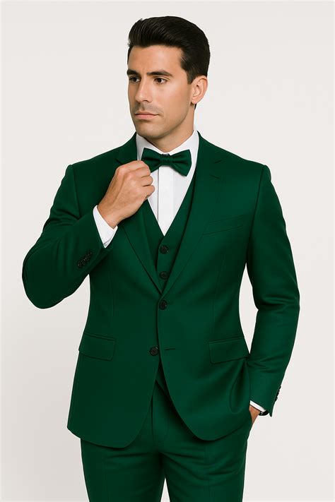 34R Emerald Green-tuxedo-set-wedding-prom