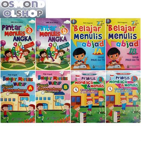 Jual Buku Anak Pintar Membaca Dan Menulis Angka Abjad (Gemilang Utama ...