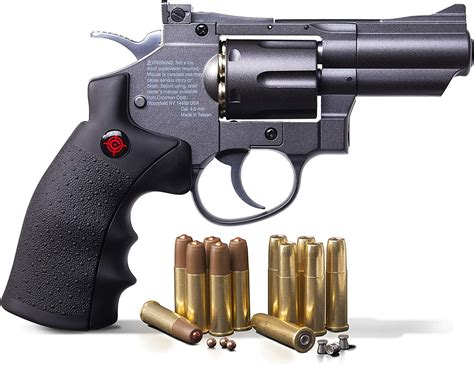 Crosman SNR357 CO2 Dual Ammo Full Metal Air Gun Pistol Revolver - BB ...