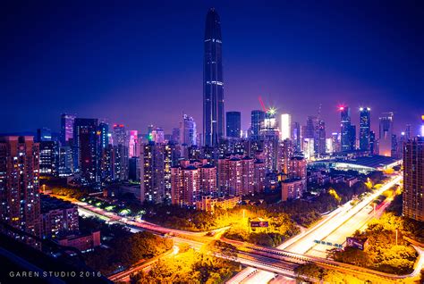 夜拍深圳新地标-平安国际金融大厦|摄影|风光|瓜仁Design - 原创作品 - 站酷 (ZCOOL)