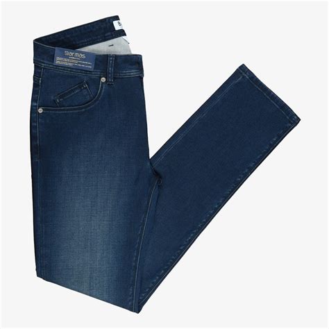 Mens Bright Blue Jeans
