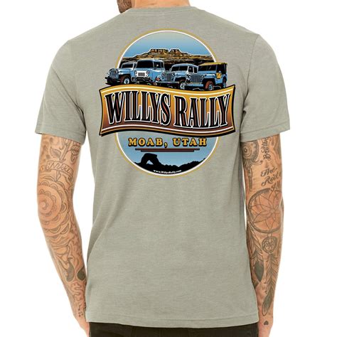 Willys Rally Label Tee – Offroad Outfitter Apparel