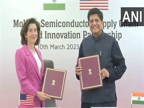 India and US sign MoU on semiconductor supply chain and innovation ...