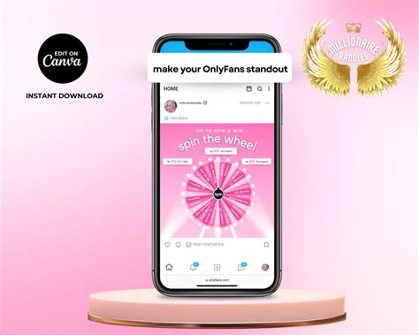 Onlyfans Spin the Wheel, Spin the Wheel, Onlyfans Game, OF Game, Tip ...