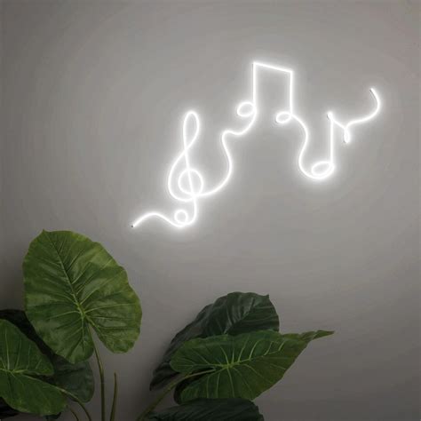 Music Note Neon Sign 的图像结果