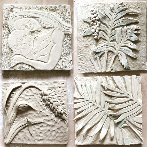 Low relief tiles | Relief sculpture, Sculpture clay, Ceramic wall art