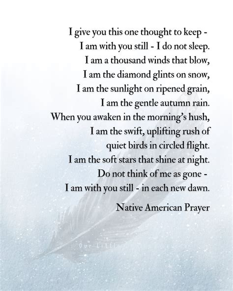 Native American Gedichten Over Het Leven