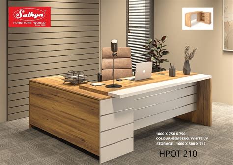Senior Executive Table HPOT 210 – Sathya Furniture World