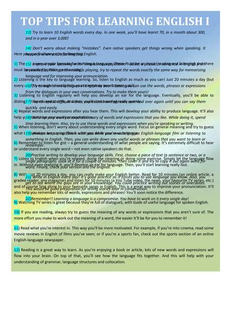 Image result for English Learning Tips