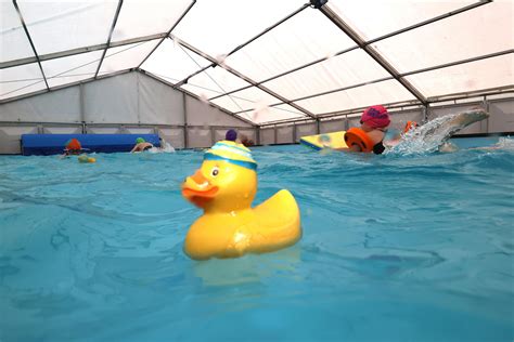 First of its kind pop-up pool launches in Fingal | Fingal County Council