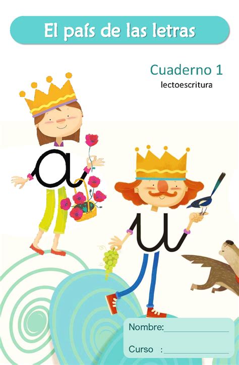 País de las letras cuaderno 1 - Cuaderno 1 lectoescritura El paÌs de ...