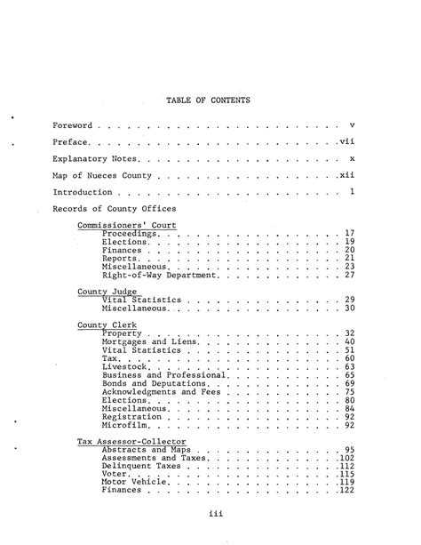 Inventory of county records, Nueces County courthouse, Corpus Christi ...
