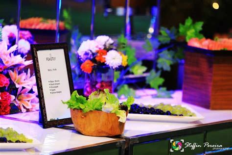 Watering & Unique Live Food Counters For Your Wedding