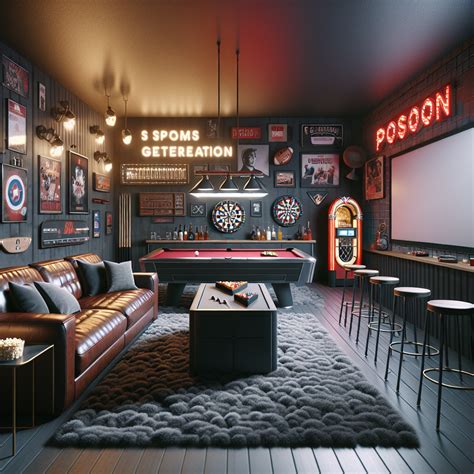 "The Ultimate Entertainment Man Cave" in 2024 | Man cave room, Man cave ...
