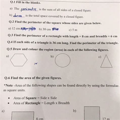 Draw and colour the region in each of the following figures - Brainly.in
