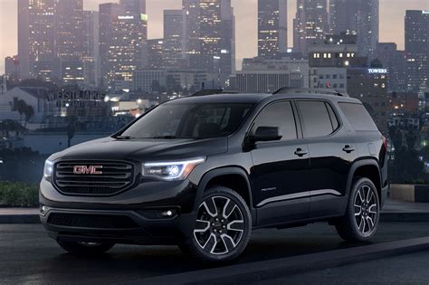 2019 GMC Acadia and Terrain Sport Black Editions for New York | Automobile Magazine