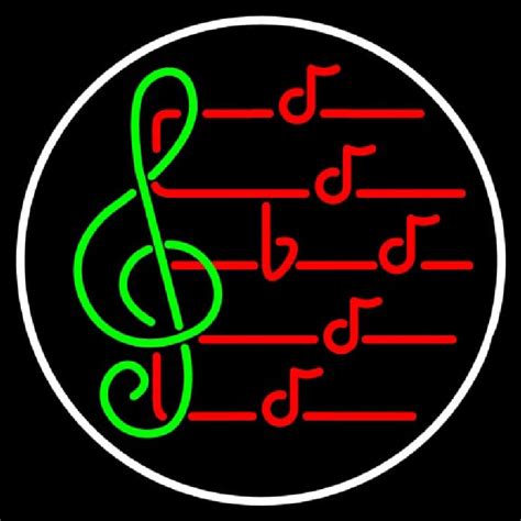 Music Note Neon Sign 的图像结果