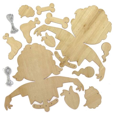 Buy Baker Ross AX267 Zombie Wooden Mobile Kits - Pack of 2, Halloween ...