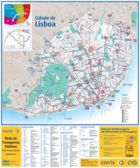 Lisbon Map - Portugal
