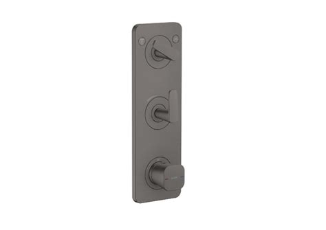 AXOR Citterio C Shower mixers: 2 functions, Brushed Black Chrome, Item ...