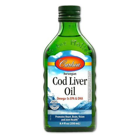 Carlson Cod Liver Oil Liquid (250 ml) – Smallflower