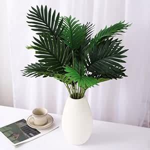 Buy TIED RIBBONS Artificial Palm Green Plants with 12 Leaf Simulated ...