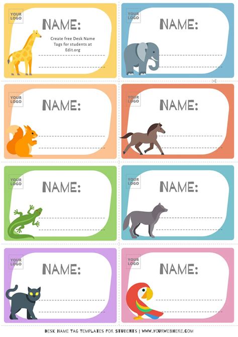 Name Tag Template For Classroom at Hector Dwight blog