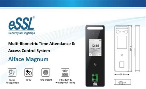 Face Reader And Biometric Time Attendance Machine - Aiface Magnum Face ...