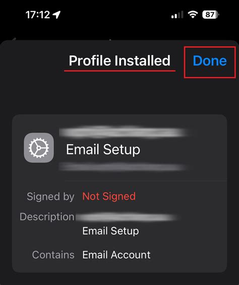 Set Up iOS Mail Box 的图像结果