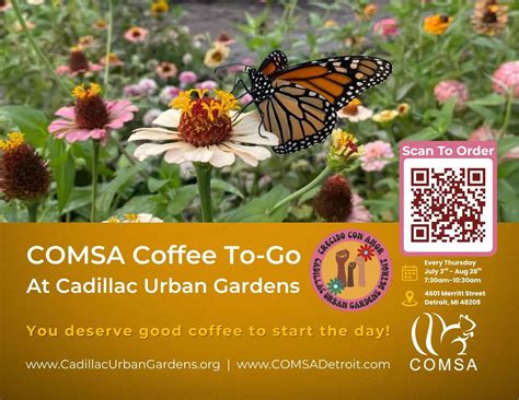 Cafe con Cadillac featuring coffee by COMSA, 4601 Merritt Street ...