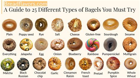 25 Types Of Bagels: Must Flavors You Must Try