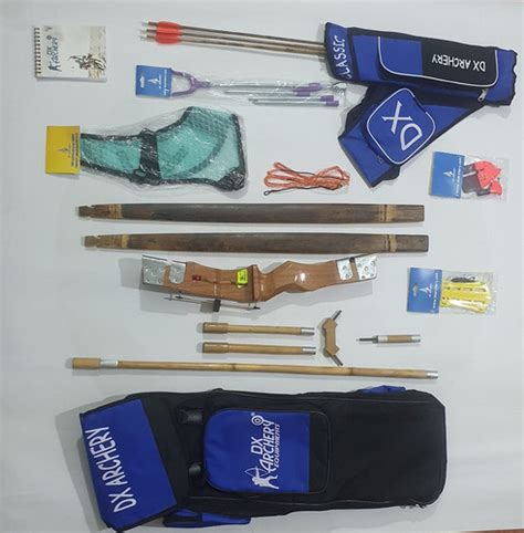 DX Wooden Manipuri Bow Kit with Stabilizer Junior | dxarchery.in
