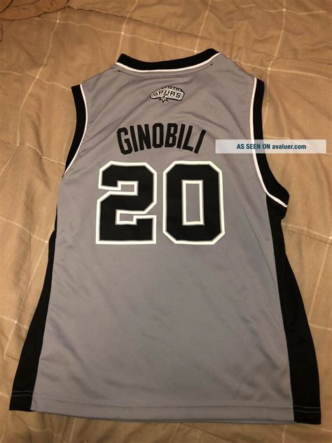 Manu Ginobili No 20 San Antonio Spurs Adidas Jersey | #6095707