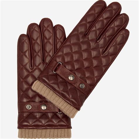 Leather Gloves Cashmere Lined Brown - Handmade in Italy – Fratelli Orsini