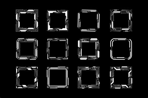 Vector Techno Frame 的图像结果