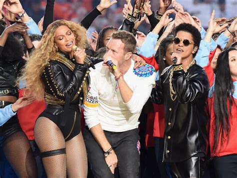 Watch Coldplay, Beyoncé and Bruno Mars' Super Bowl halftime show ...