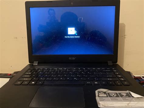 How do you fix an Acer Aspire 1 A114-32 “No Bootable Device” error? - Acer Community