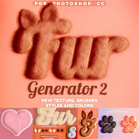 Fur Generator Photoshop Action | Free download