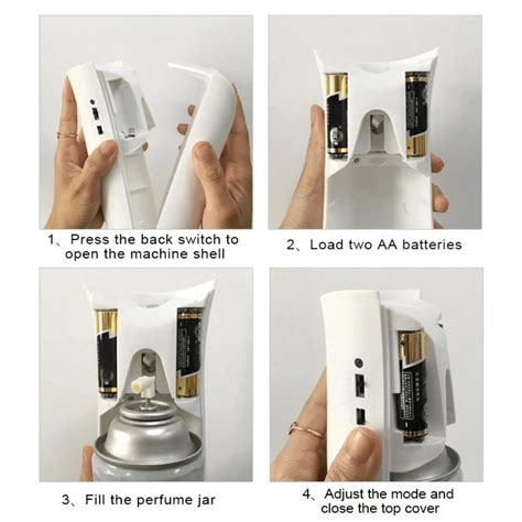 Automatic Air Freshener Dispenser Electric Automatic Machine + Kesar C ...
