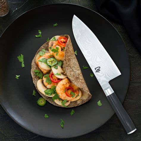 Shun Classic Santoku Wide Knife 7" [DM0717] – KAI INDIA ONLINE