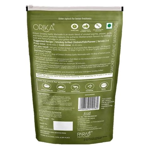 Orika Smokey Garlic Marinade